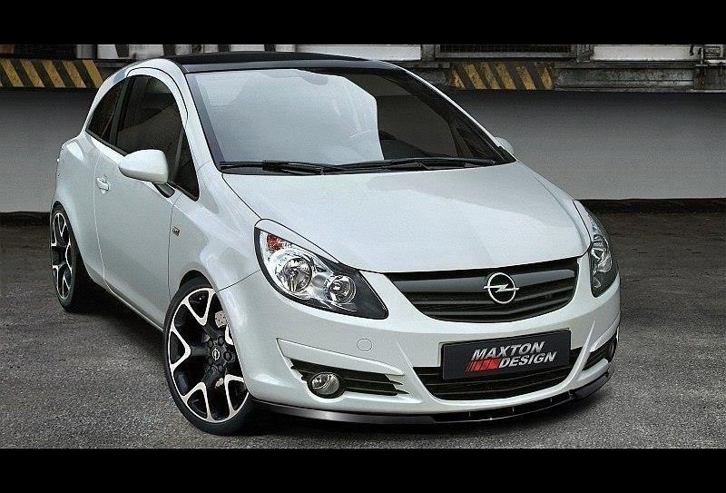Maxton Design Kuppispoileri Opel Corsa D (preface)