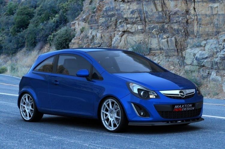 Maxton Design Frontspoiler Opel Corsa D (facelift)