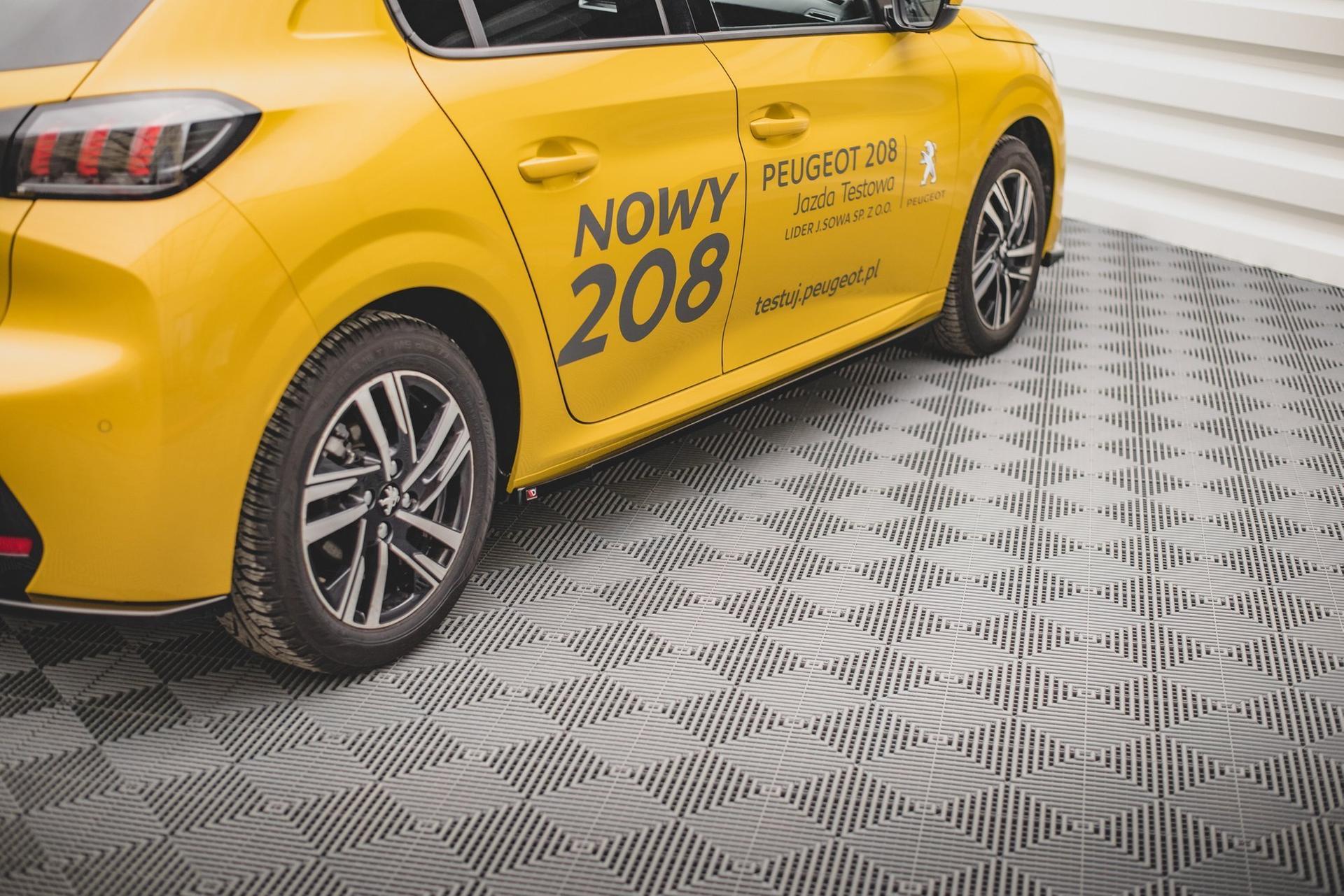 Maxton Design Sidokjolar Peugeot 208 MK2