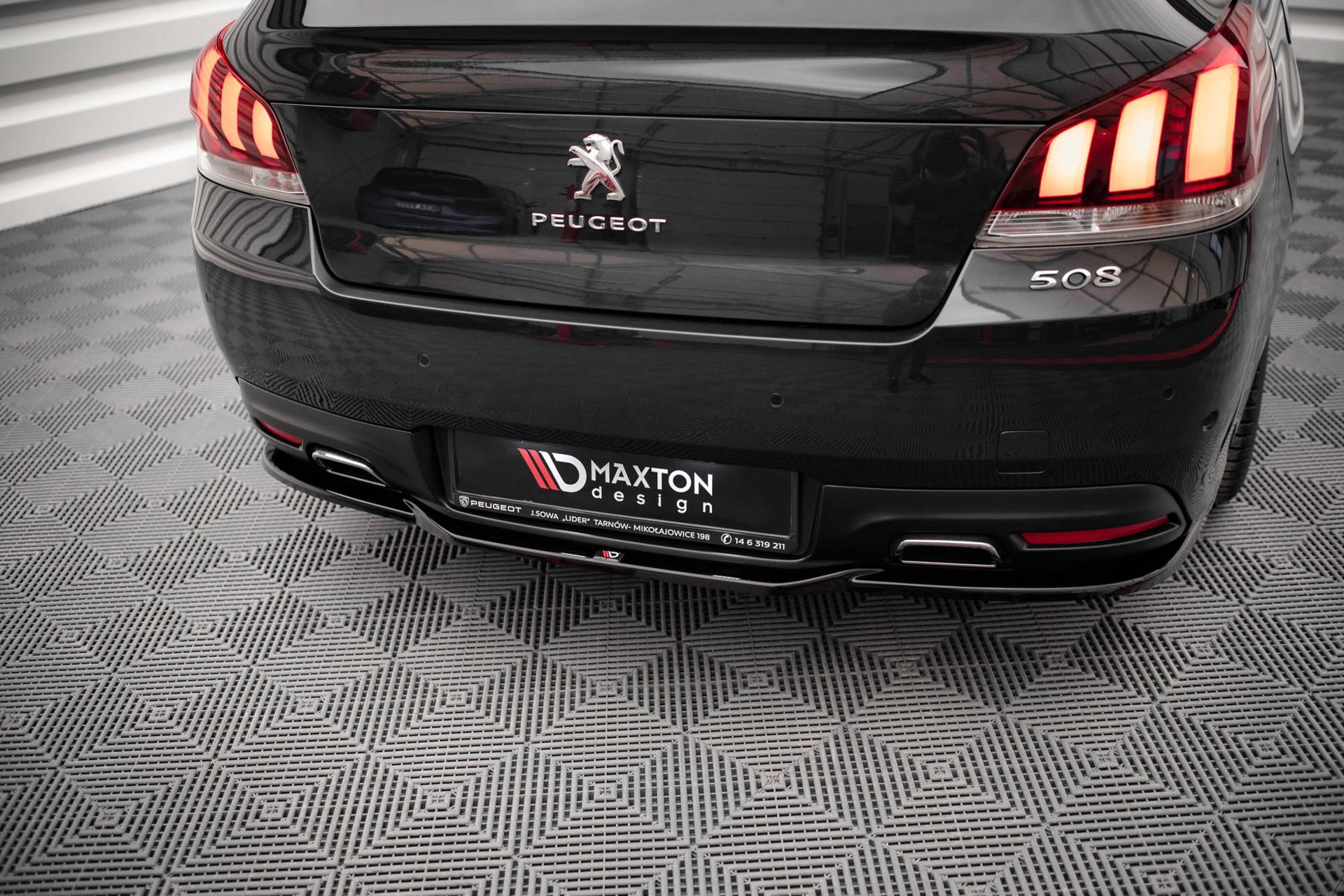 Maxton Design Diffuusori Peugeot 508 GT MK1 Facelift