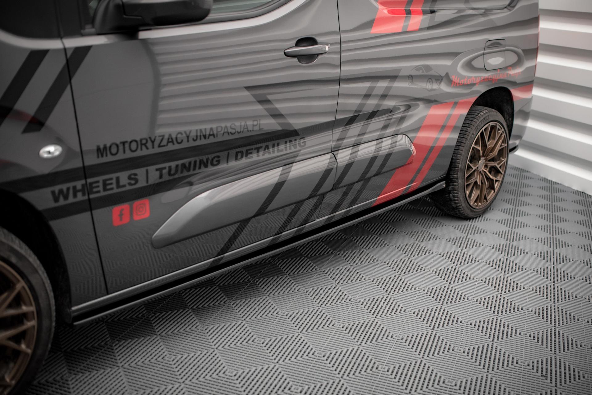 Maxton Design Sivuhelmat Peugeot Partner Maxi MK3