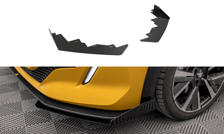 Maxton Design Splitters Peugeot 208 GT MK2