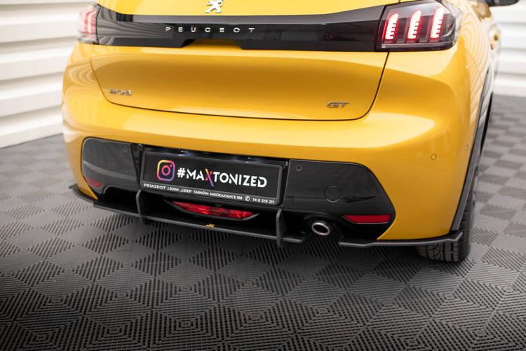 Maxton Design Splitters Street Pro Peugeot 208 GT MK2