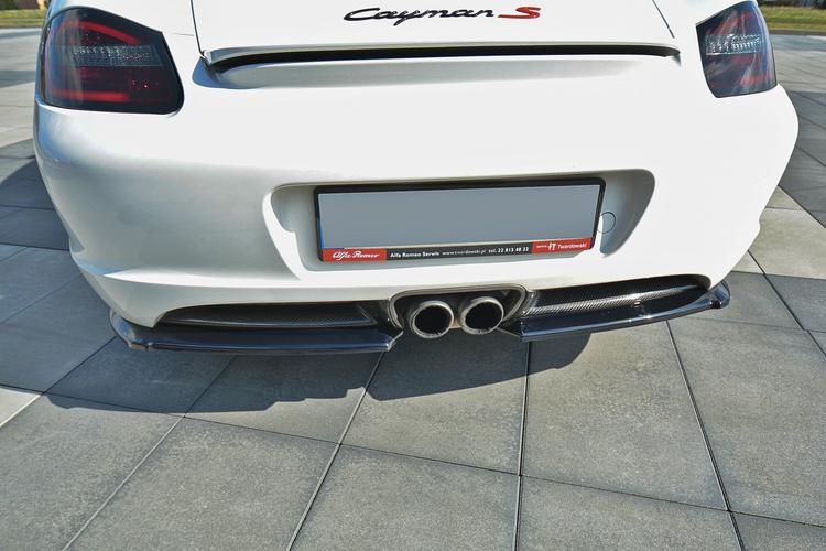 Maxton Design Splitters Porsche Cayman S 987C 