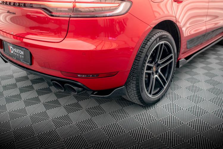 Maxton Design Splitters Porsche Macan GTS / Sport Design MK1 Facelift