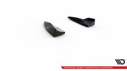 Maxton Design Splitters V.2 Porsche Macan GTS / Sport Design MK1 Facelift