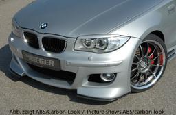 Rieger frontsplitter BMW 1-series E87 187 / 1K2/1K4 2004–2007 - 3