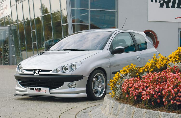 Rieger front spoiler Peugeot 206 1998–2006