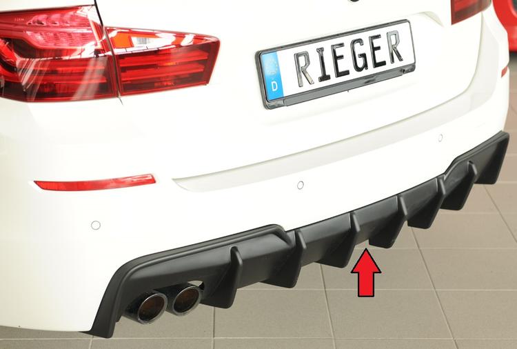 Rieger diffusor BMW 5-series F10 (5L)/BMW 5-series F11 (5K) 2010–>