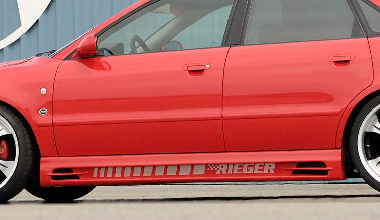 Rieger sidokjol med två öppningar höger Audi A4 B5 1994–2000