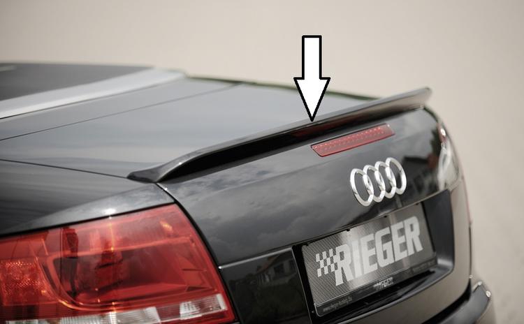 Rieger bakvinge Audi A4 (8H) 2002–>