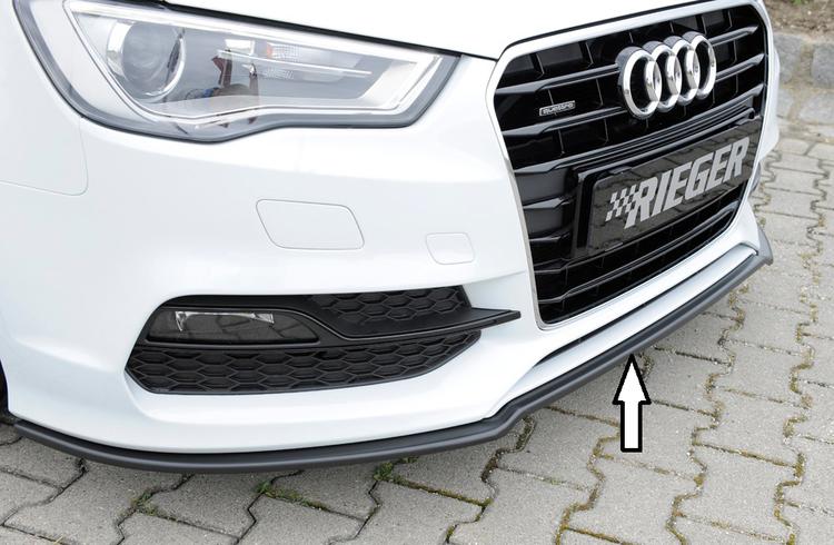 Rieger frontsplitter Audi A3 (8V)/Audi A3 S3 (8V) 2012–2016