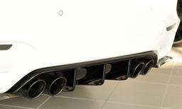 Rieger diffusor blanksvart BMW 3-series F80 M3 (M3)/BMW 4-series F82 M4 (M3)/BMW 4-series F83 M4 (M3) 2014–> - 3