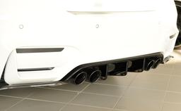 Rieger diffusor blanksvart BMW 3-series F80 M3 (M3)/BMW 4-series F82 M4 (M3)/BMW 4-series F83 M4 (M3) 2014–> - 5