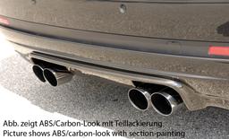 Rieger bakkjolsförlängning carbon-look BMW 3-series E46 2002–> - 3