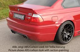 Rieger bakkjolsförlängning carbon-look BMW 3-series E46 M3 2000–> - 3