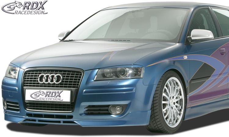 RDX frontspoiler Audi A3 8P (2006-2008) & A3 8P Sportback (–2008)