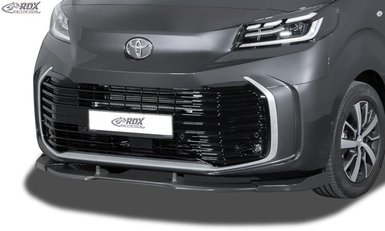 RDX frontspoiler VARIO-X Citroën Jumpy / Dispatch / Spacetourer (V) & Fiat Ulysse / Scudo (V) & Opel/Vauxhall Zafira / Vivaro (V) & Peugeot Expert / Traveller (V) & Toyota ProAce / ProAce Verso (V) & IVECO eJolly