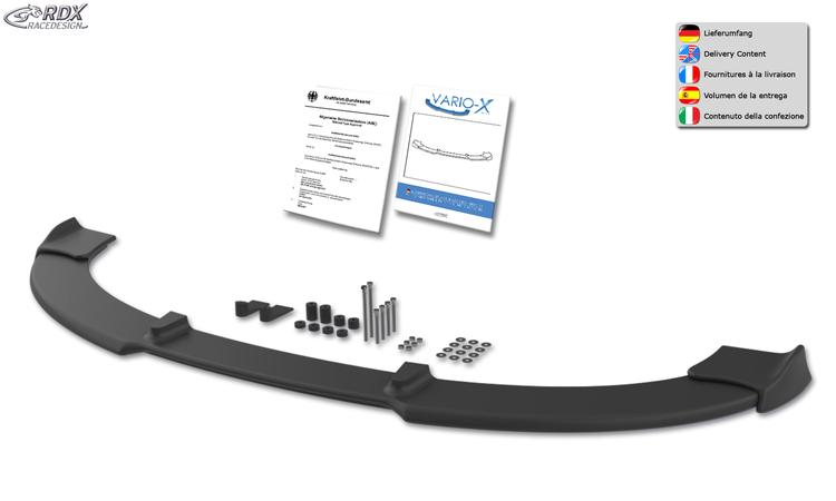 RDX frontspoiler VARIO-X DAEWOO Kalos 2002-2008 (3/5-dörrars)