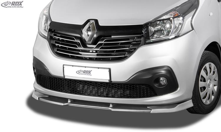 RDX frontspoiler VARIO-X Renault Trafic (2014-2021) & Nissan NV300 (2016-2021) & Opel/Vauxhall Vivaro B (2014-2019) & Fiat Talento (2016-2021)