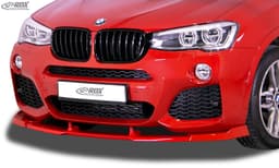 RDX frontspoiler VARIO-X BMW X3 F25 M-Sport & M-Technic 2014-2017