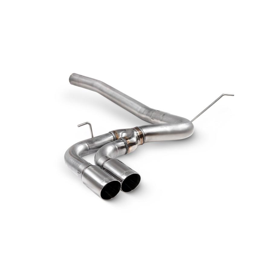 Spoirtavgassystem halvsats BMW F30 & F31