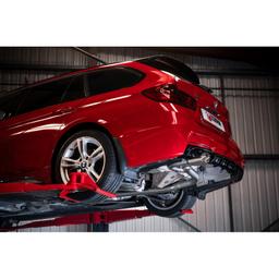 Spoirtavgassystem halvsats BMW F30 & F31
