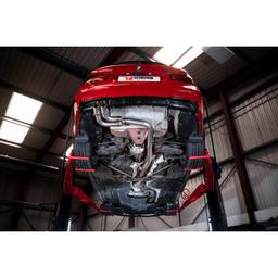 Spoirtavgassystem halvsats BMW F30 & F31