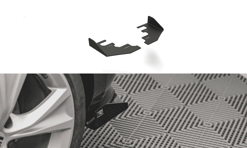 Maxton Design Splitters Seat Leon FR Hatchback MK4