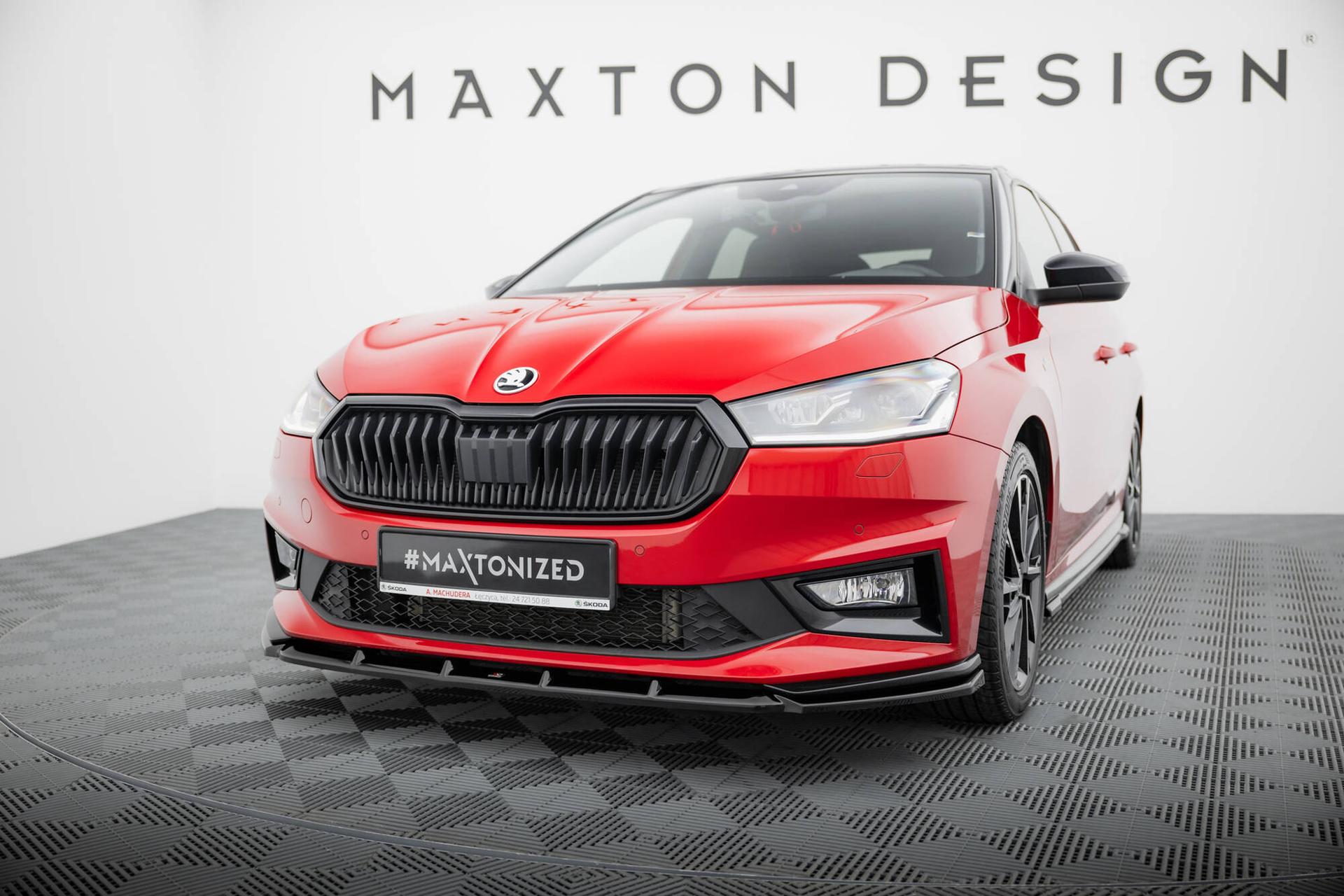 Maxton Design Frontspoiler  Skoda Fabia Monte Carlo MK4