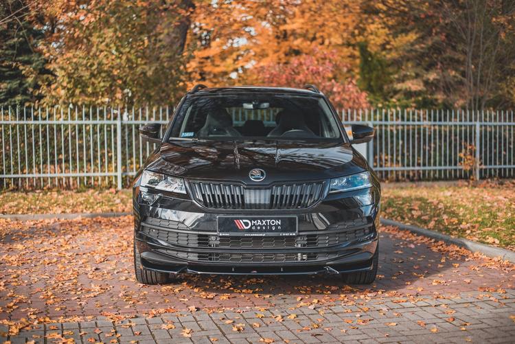 Maxton Design Frontspoiler Skoda Karoq Sportline