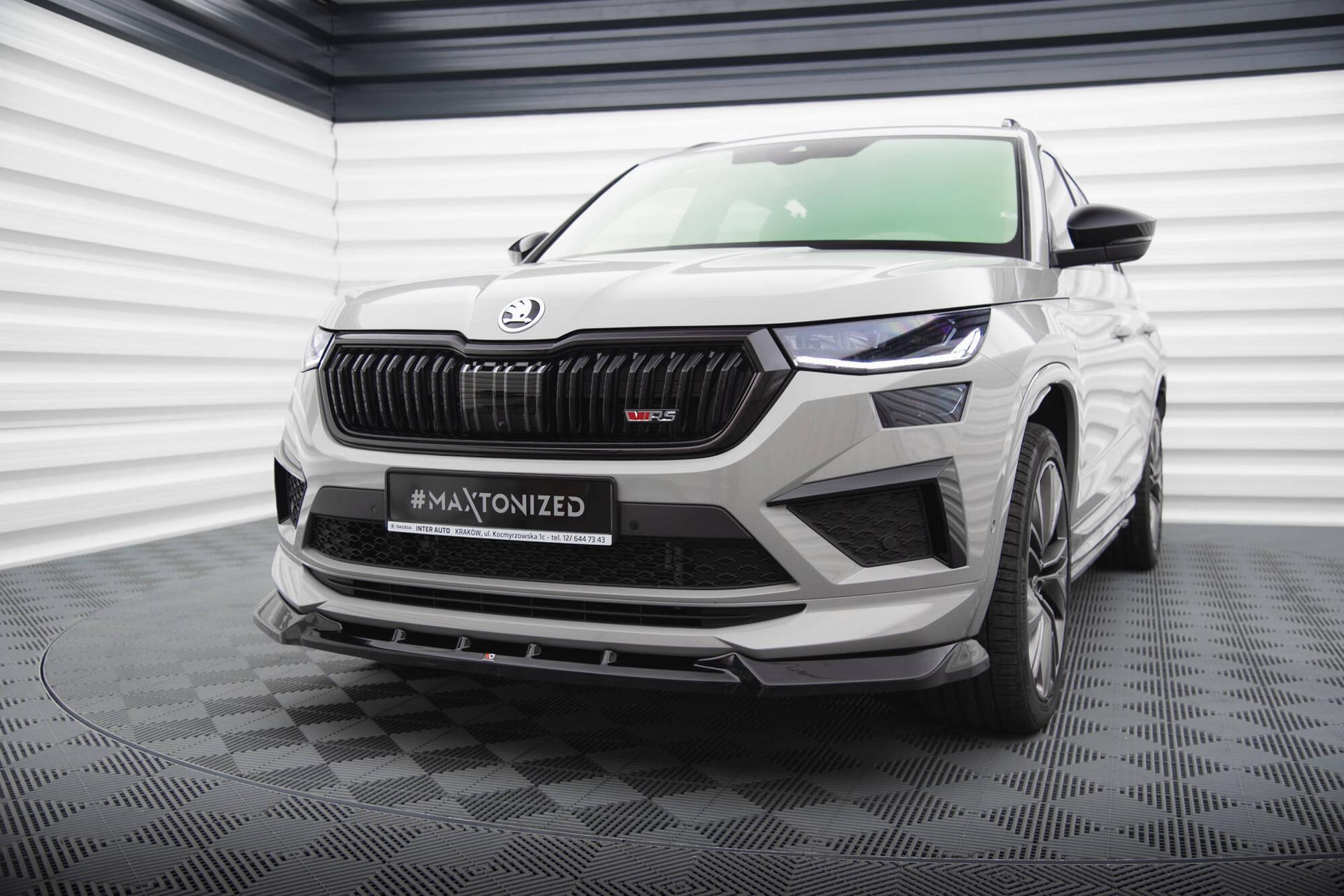 Maxton Design Frontspoiler V.1 Skoda Kodiaq RS MK1 Facelift