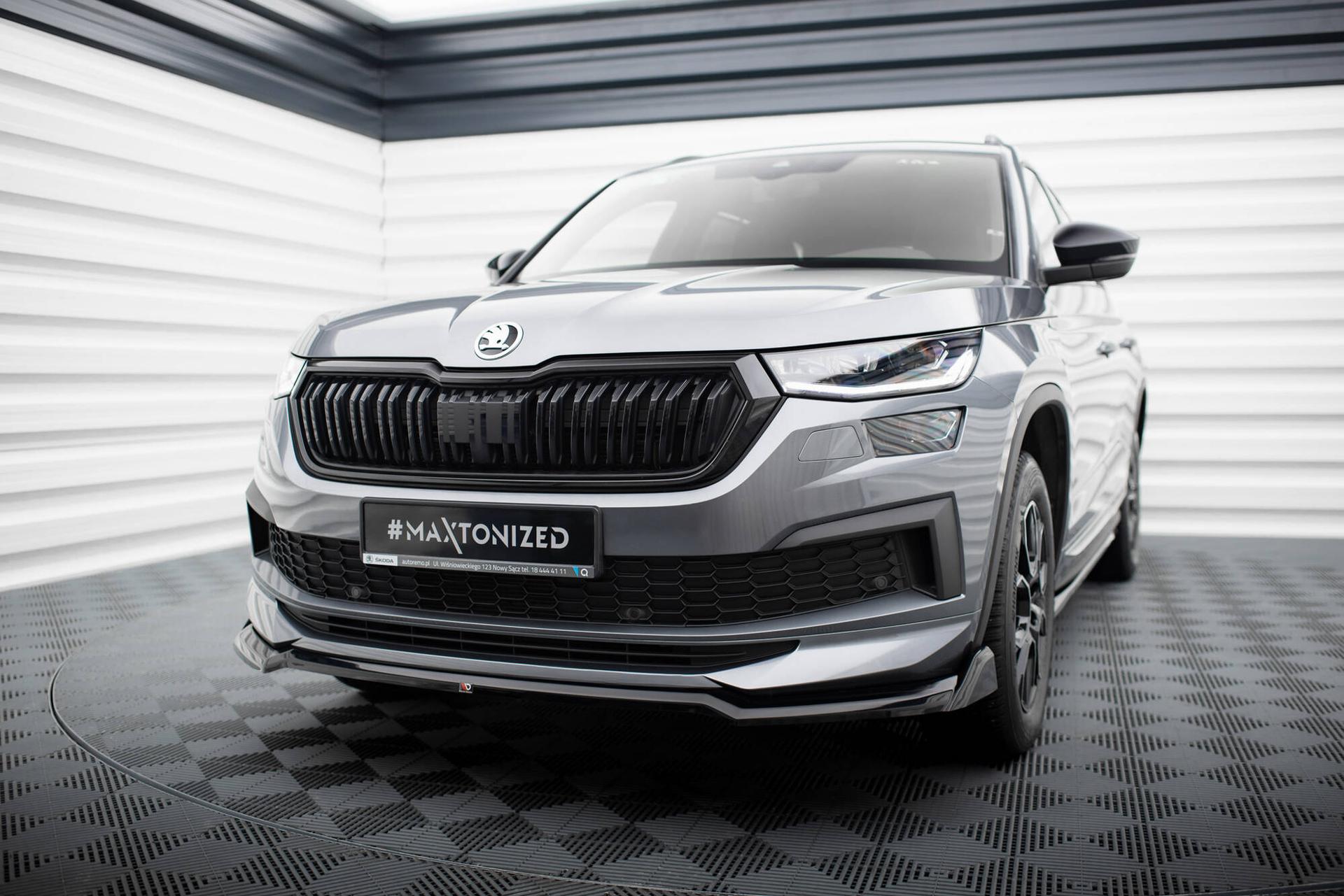 Maxton Design Kuppispoileri V.2 Skoda Kodiaq Sportline MK1 Facelift