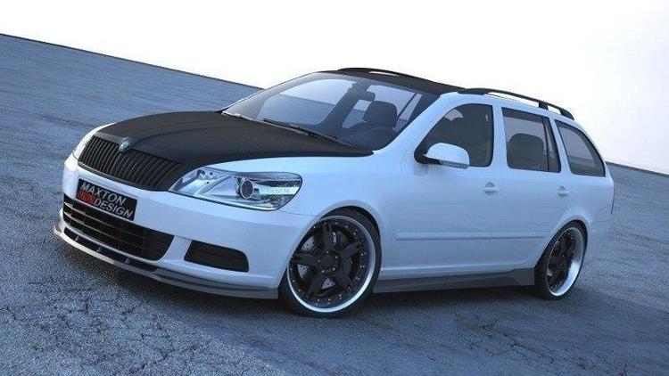 Maxton Design Frontspoiler Skoda Octavia MK2 FL