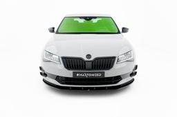 Maxton Design Front splitter V.3 Skoda Superb Liftback / Combi MK3