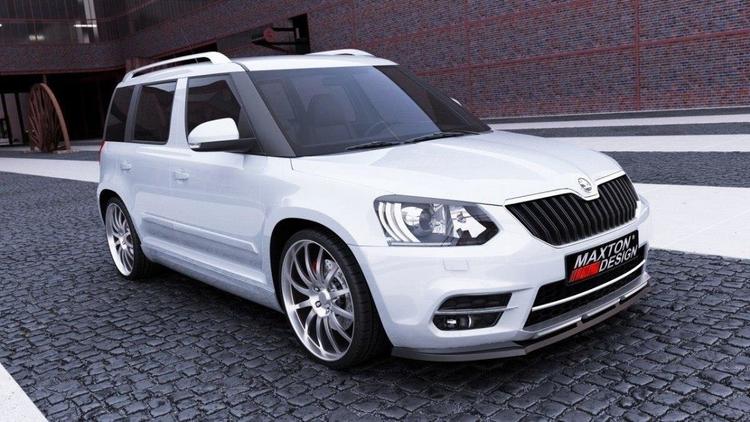 Maxton Design Frontspoiler Skoda Yeti City Facelift Model