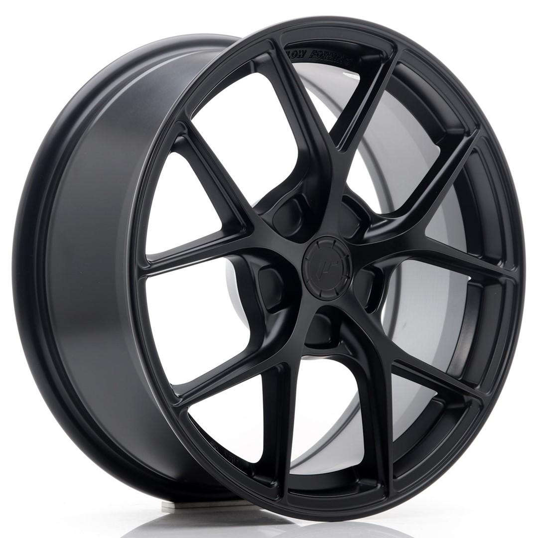 JR Wheels SL-01 alumiinivanne, Musta, 17"