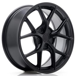 JR Wheels SL-01 alumiinivanne, Musta, 17"