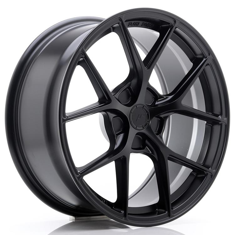 JR Wheels SL-01 alumiinivanne, Musta, 18"