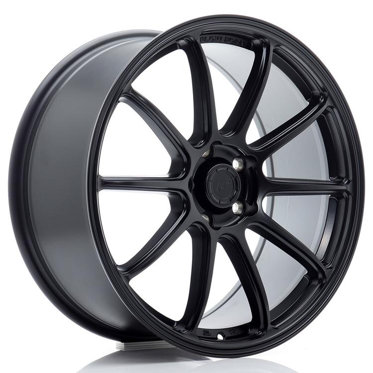 JR Wheels SL-04 alumiinivanne, Musta, 19"