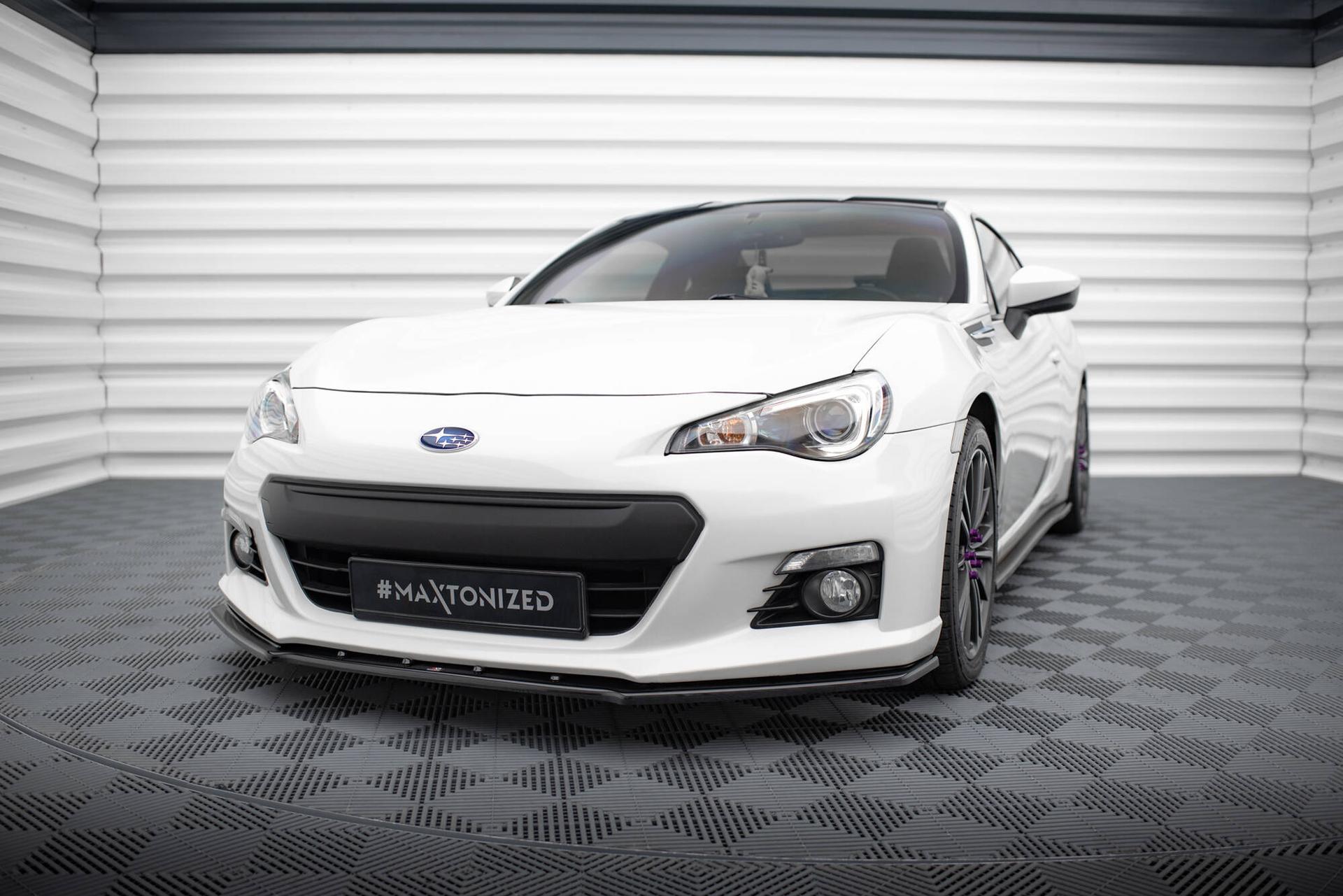 Maxton Design Front splitter V.4 Subaru BRZ MK1 