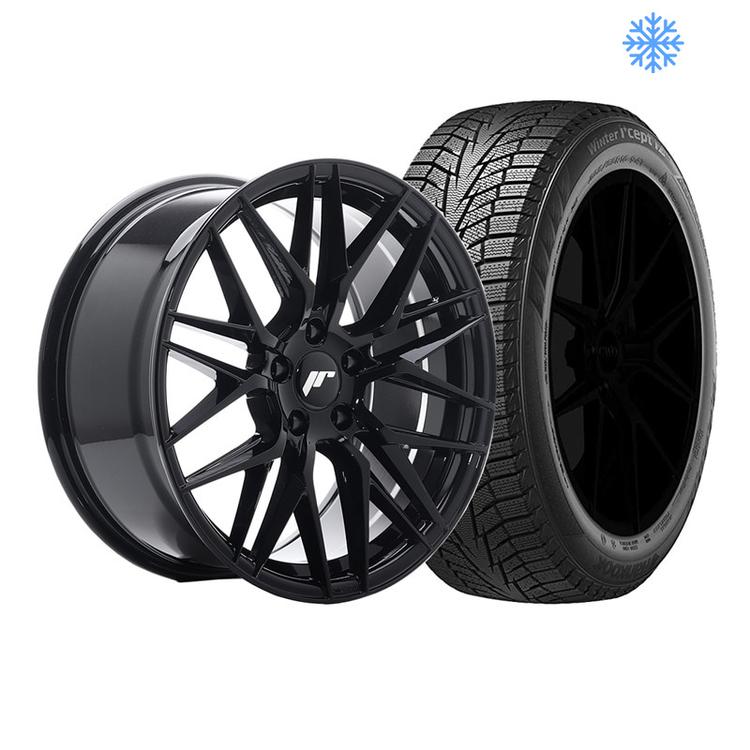 JR28 Blanksvart Fälgpaket Vinter