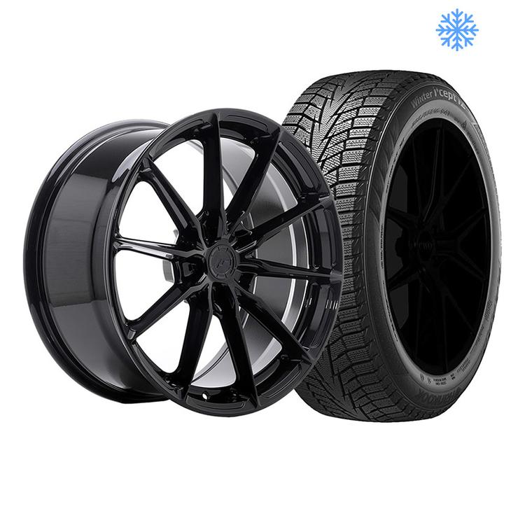 JR37 Svart fälgpaket vinter