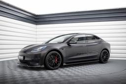 Maxton Design Sideskjørt V.3 Tesla Model 3 MK1 / MK1 Facelift