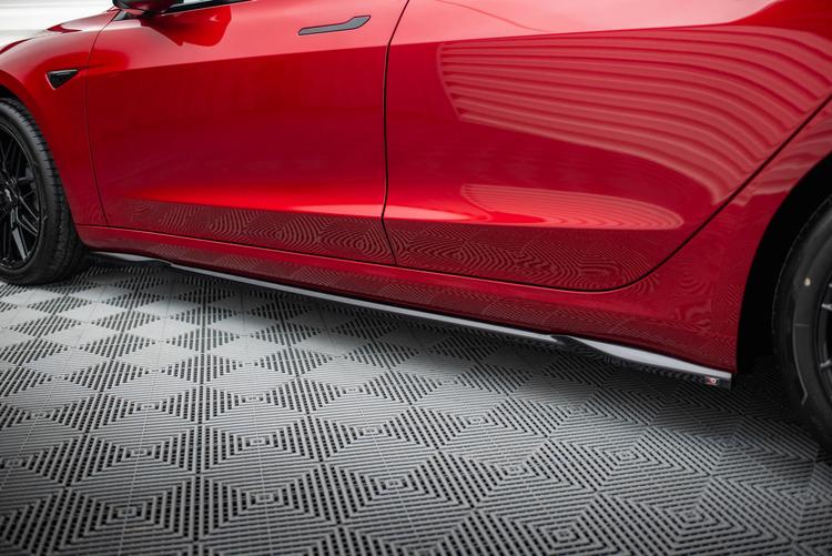 Maxton Design Sidokjolar V.2 Tesla Model 3 MK1 / MK1 Facelift
