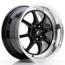 JR Wheels TFII aluminiumsfælg i Sort, 15"