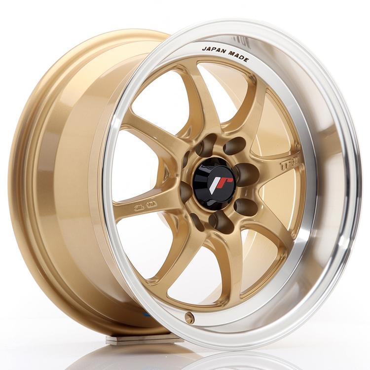 JR Wheels TFII alloy wheel in Gold, 15"