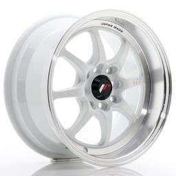 JR Wheels TFII aluminiumsfelg i Hvit, 15"