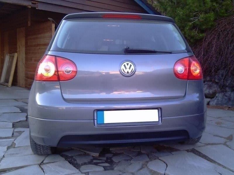 Maxton Design Diffuusori VW Golf V GTI Edition 30 (without Exhaust Hole, Standard Exhaust)