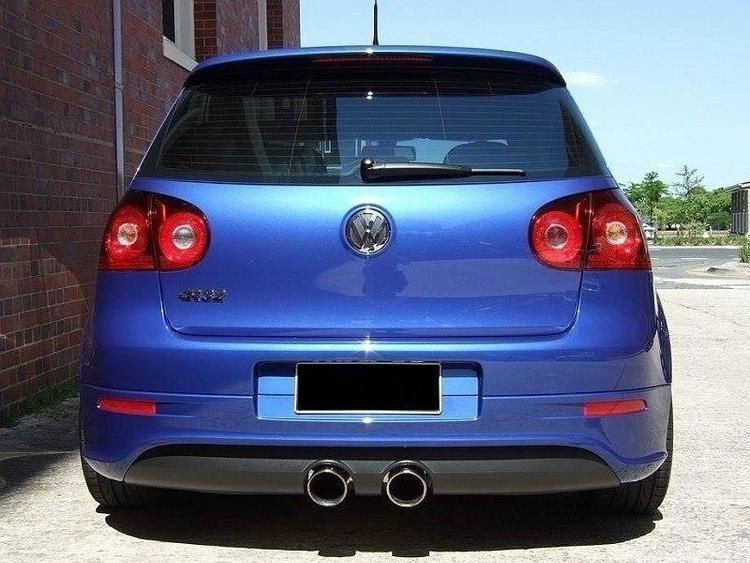 Maxton Design Diffuusori VW Golf V R32 (with 2 Exhaust Holes, R32 Exhaust)